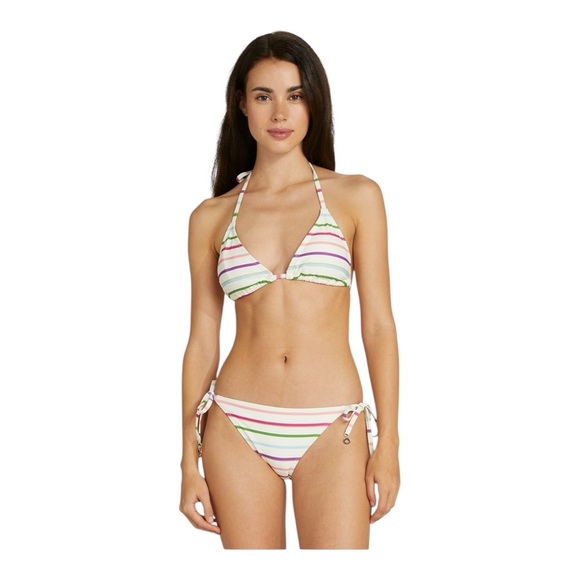Kate Spade Triangle Bikini - Party Stripe NWT - Picture 6 of 6